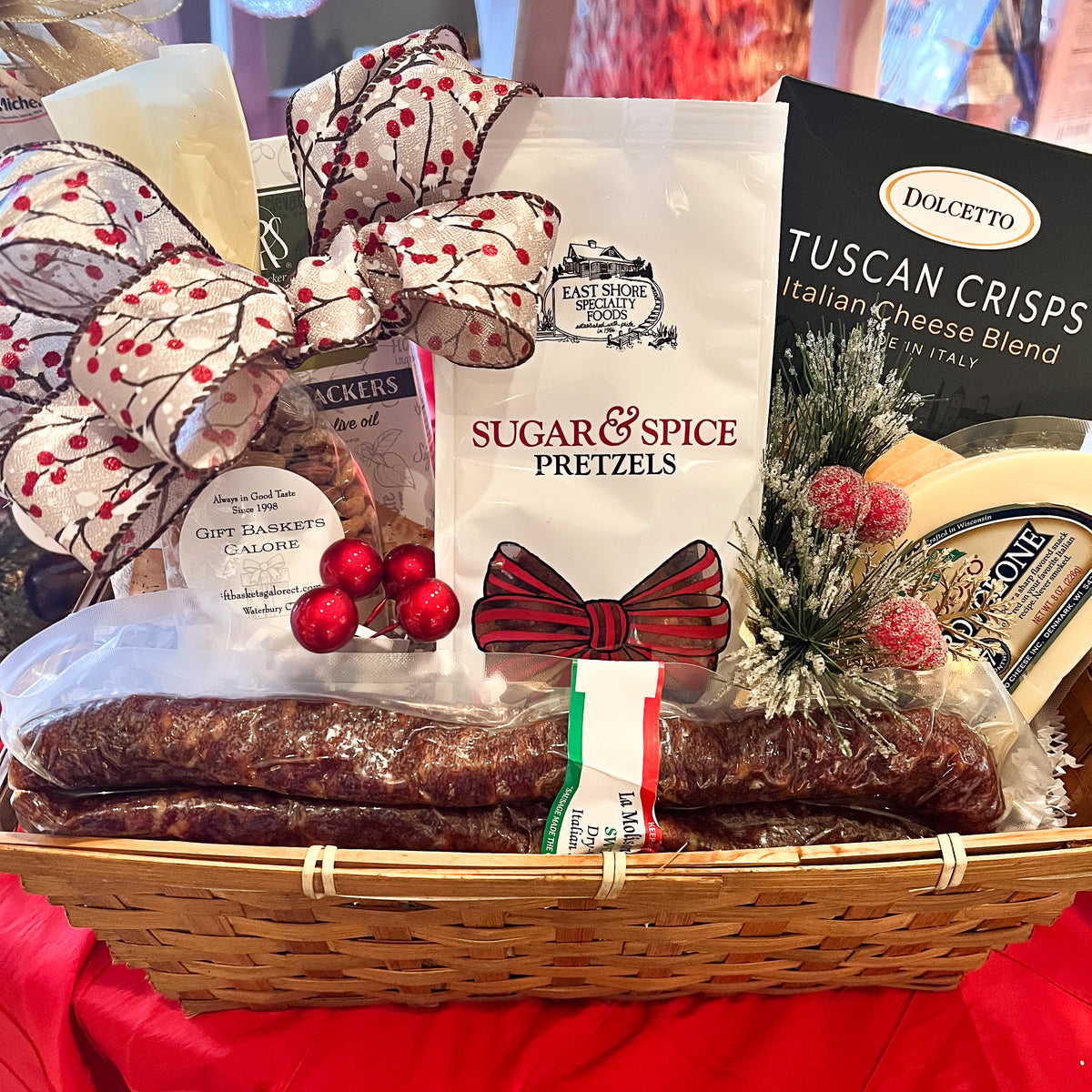 Holiday Charcuterie Gift Baskets Galore & The Savvy Gourmet