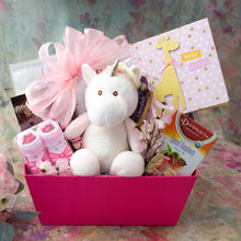 Load image into Gallery viewer, Baby Girl Baskets, Gift Baskets in Connecticut
