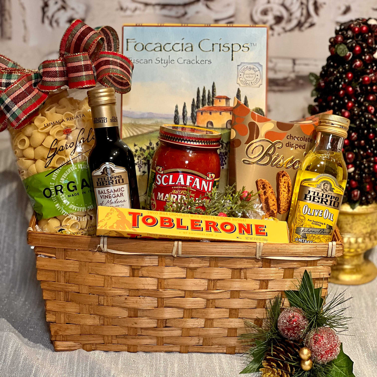 Holiday Bella ItaliaConnecticut Gift Baskets Gift Baskets Galore